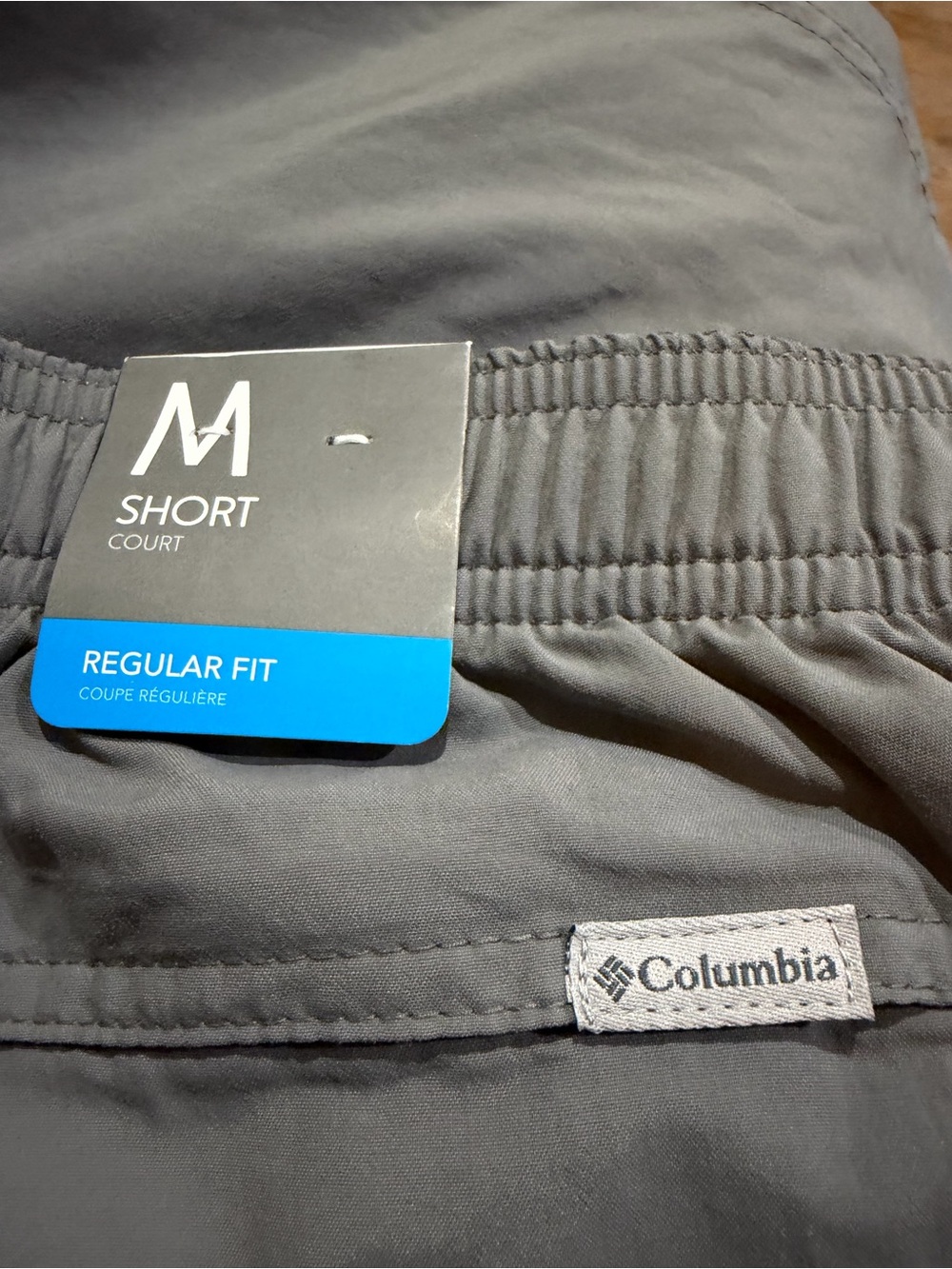 Columbia Sandy River Shorts Gray Medium 5” Omni-Shade UPF NWT Outdoor Hiking - Picture 11 of 12